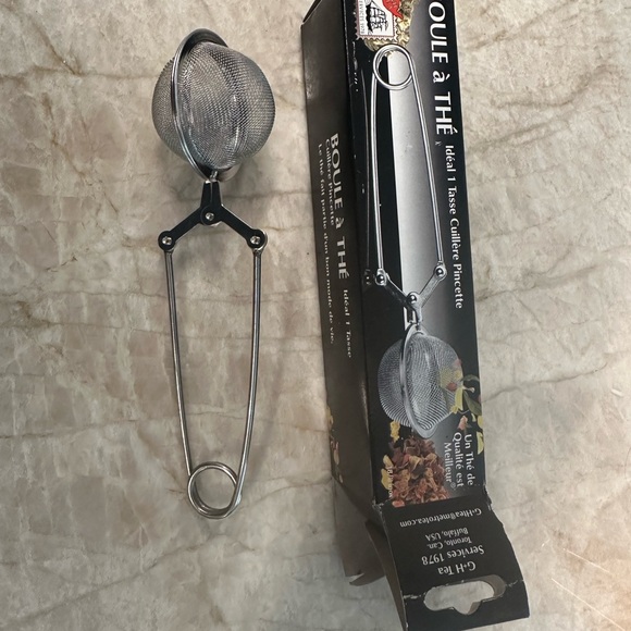 Tea Infuser Mesh Pincer Spoon. NWT - Picture 7 of 7